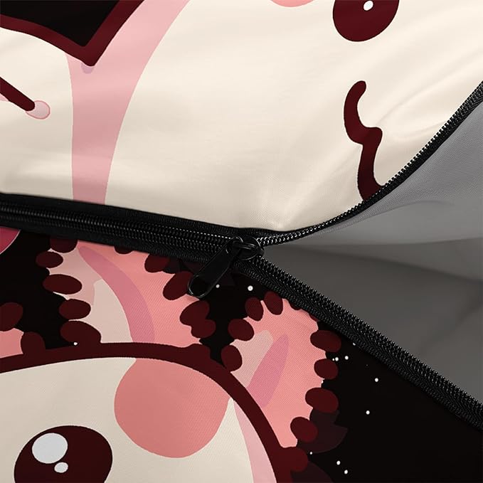HOSIMA Kids Cute Dog Sleeping BagDifferent Pet Dogs Pattern Cold Weather Gear for CampingAnimal Themed with Christmas Tree Print Waterproof Sleeping Bags for Outdoors Hiking.