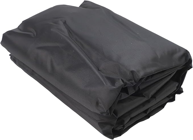 Storage Shelf Cover for 48L x 18W x 72H Racks See Through Mesh PVC with Water-Resistant Coating 3 Way Zippers for Front and Back Access Black
