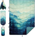 Camping Blanket Puffy Blankets Lightweight Windproof Resistant for OutdoorsHiking BackpackingCarPicnicStadium