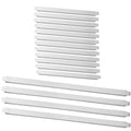 [12x 12″ + 4X 21″] Stainless Steel Steam Table Adapter Bar Set – Commercial Food Pan Divider Bars for Full &amp Fractional Size Hotel Pans (16 12 x 12-inch Bars + 4 x 21-inch Bars)