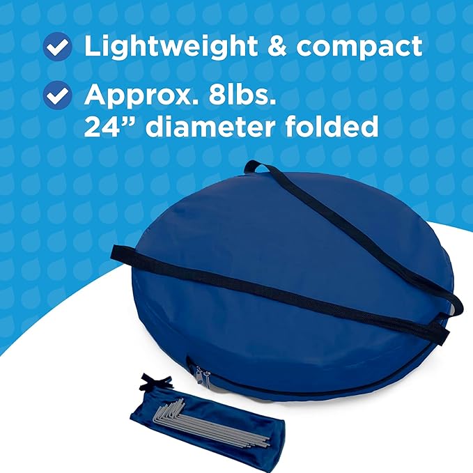 WeatherPod® The Original Shark Tank MyPod™ 1-2 Person Pop-Up Pod - Stay Warm Dry and Out of The Sun - Weather Pod for Sports Rain or Wind