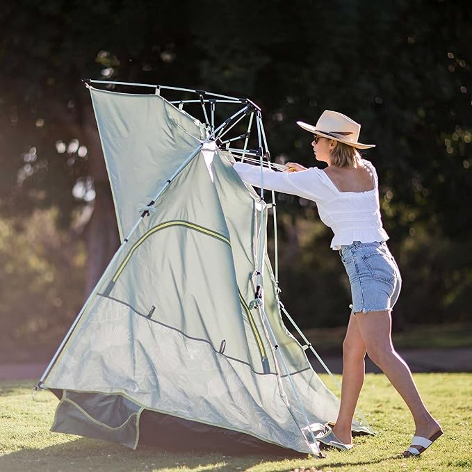 Lightspeed Outdoors ECO QuickShelter Beach Tent Botanical Lines