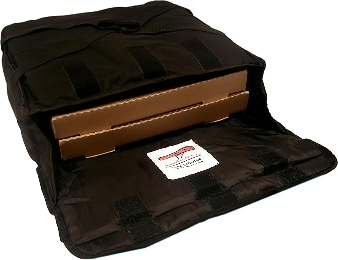 Standard Professional Thermal Pizza Warmer Bag Hot Pizza Carriers for Transport Holds 2-3 Pizzas