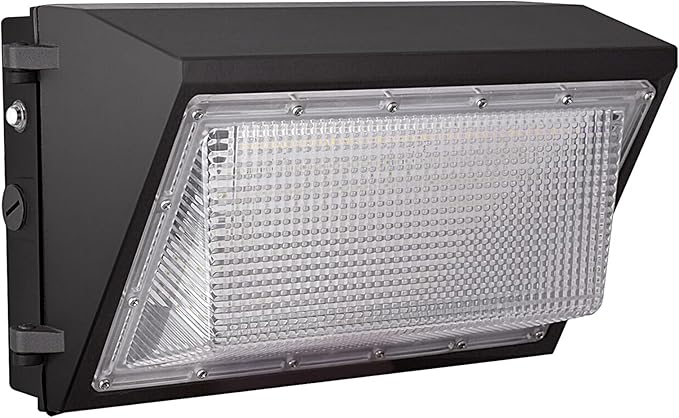 LED Wall Pack Light with Dusk to Dawn Photocell100W 13000LM 5000K Daylight AC100-277V Input500W HPS/HID Equivalent Waterproof Commercial Security Lighting for Warehouses GarageETL Listed