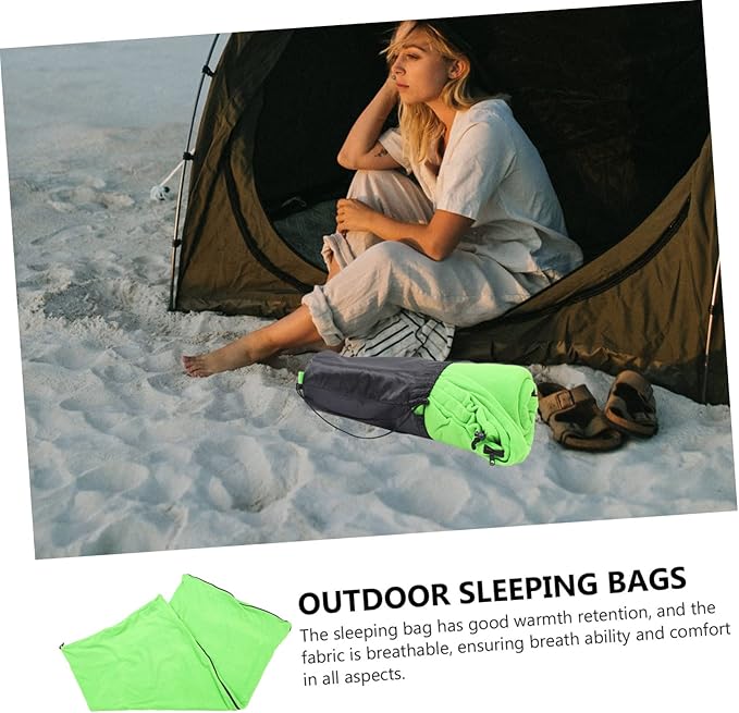 Lightweight Outdoor Envelope Shape Camping for Adults Breathable and Warm for Backpacking Hiking and Camping Adventures