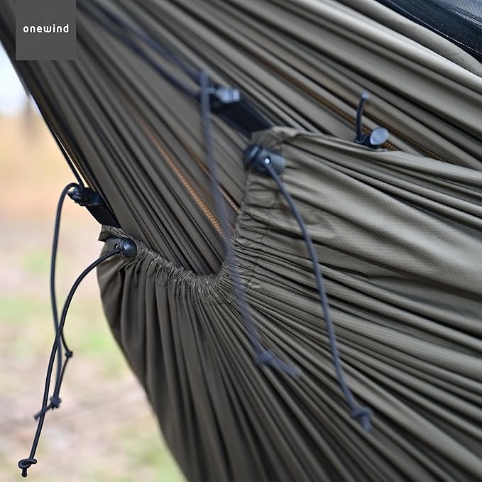 Onewind Premium Hammock Underquilt Protector Durable Protective Cover for Single and Double Hammock Winter Camping Backpacking and Travel OD Green