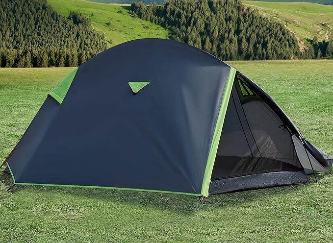 Backpacking Tents for Camping - Easy Set Up Tent Waterproof Light Weight Tent for One or Two Person Hiking Travling
