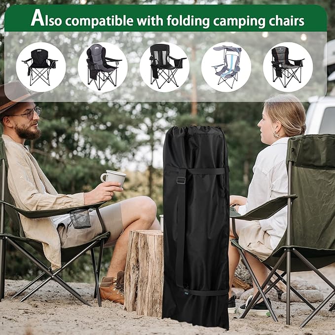 Xxerciz Camping Cot Bag 41 Inch Heavy Duty Folding Cot Bag Storage Bag for Most Cots and Chairs Durable and Easy to Carry