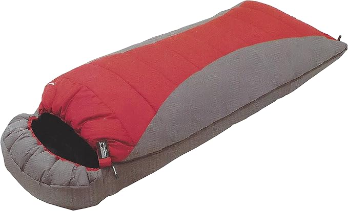 High Peak Outdoors Comfort Lite 20 Degree Sleeping Bag X-Large Gray/Red