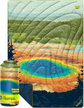 Rumpl Original Puffy National Park Blanket for Camping and Outdoors Yellowstone - V2