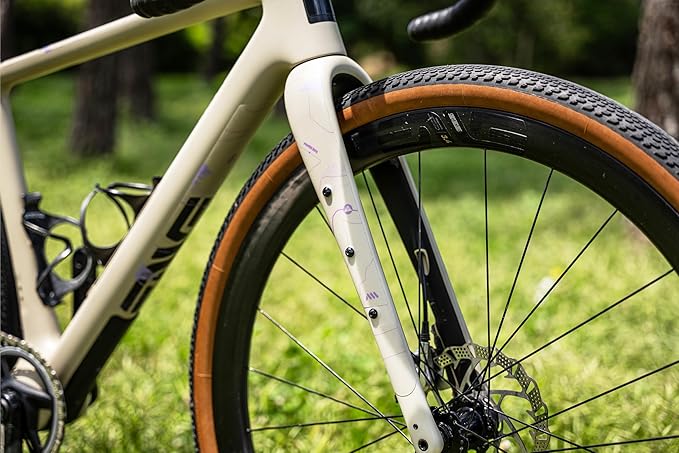 Bike Frame Protection Kit - 18-Piece Clear Film for Gravel &amp Road - Ultra-Light 200µm PVC Scratch-Resistant Easy DIY Install