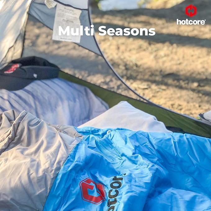 T Series Tapered Sleeping Bags 90 x 32 - Lightweight Compact - Temp Rating Between 40°F to -4°F (7C° to -20C°) Between 3 Models