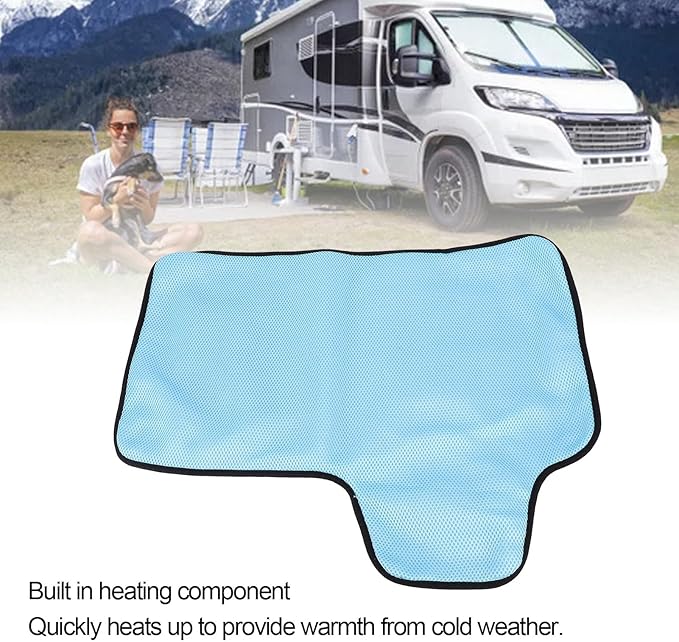 Heated Sleeping Bag Liner Portable Lightweight Polyester Heated Sleeping Bag Pad Portable Compact Bag for Camping Hiking