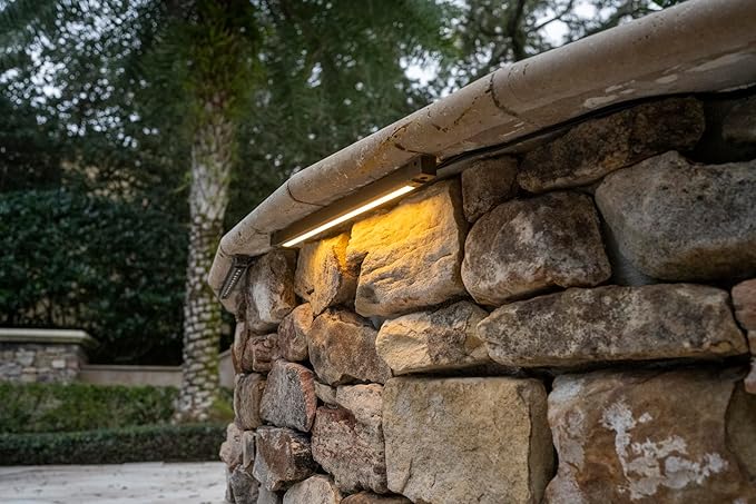 VOLT 12V 1.5W 12 Cast Brass (Bronze) 360-Degree Rotatable 2700K Warm White LED Hardscape Light (65 Lumens) for Low Voltage Outdoor Step Deck Masonry &amp Wall Lighting