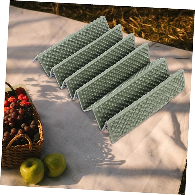 Water-Resistant Foldable Camping Pad with Aluminum Film Thick Multi-Function Outdoor Picnic Mat for Hiking Sleeping Crawling and Pet Play Portable Foldable Sitting Cushion for