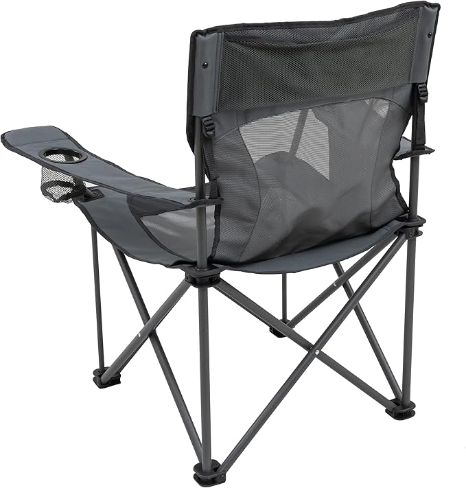 Browning Camping Kodiak Chair - Charcoal/Gray