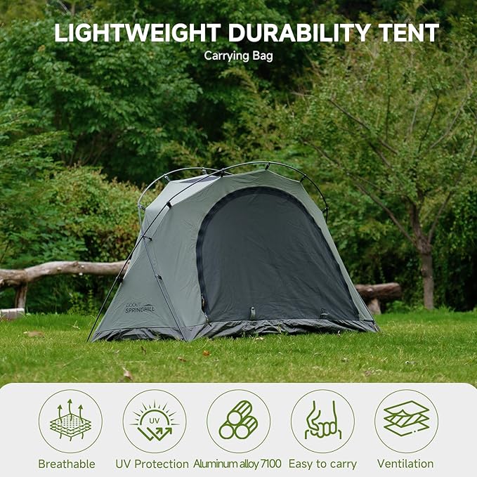 Backpacking Tent for 1 Person 2 Person Lightweight Camping Tent