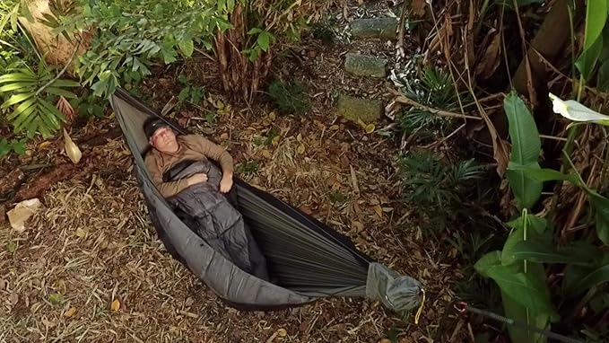 Go Outfitters Stratus Top Quilt | The Ultralight Sleeping Un-Bag &amp Hammock Camping Top Quilt
