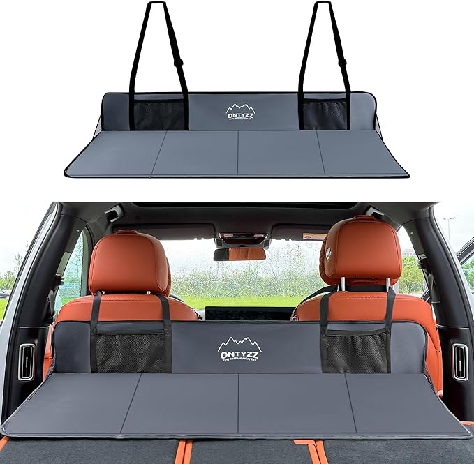ONTYZZ Car Rear Seat Mattress Extension Plate for Air Mattress Foldable Portable Mattress for Sleeping Increase Vehicles Bed Camping Space