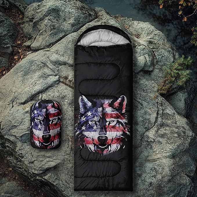 Axolotl Blue Gamepad Sleeping BagWaterproof Lightweight Gaming Sleeping Bag Game Console Camping Bag for Boys TeensWarm and Cool Weather Green Portable Sleeping Bag for Camping Outdoor Indoor