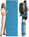 Abahub Foam Camping Sleeping Pad Waterproof Soft Foam Matress for Adults Foldable Ultralight Wide Pad for Outdoor Backpacking Picnic Yoga