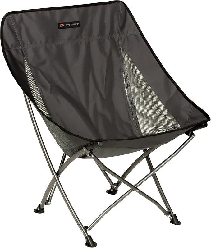 Lippert Baja™ Compact Camping Chair - Dark Grey