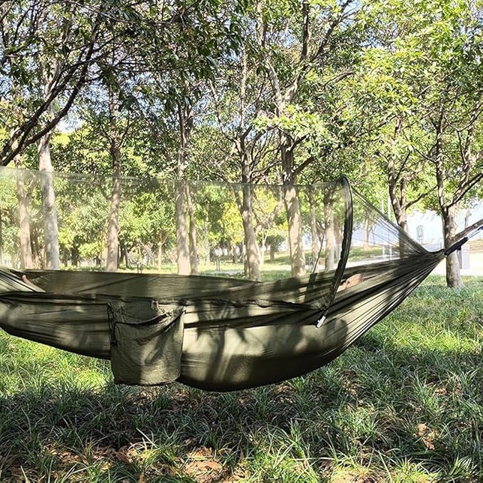 Large Camping Hammock Portable Travel Hammock Garden Camping Swing for Outdoor Camping Garden Backyard Patio Hiking