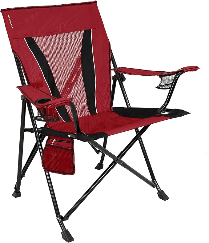 Kijaro XXL Dual Lock Portable Camping Chair - Supports Up to 400lbs - Enjoy The Outdoors in a Versatile Folding Sports &amp Outdoor Chair