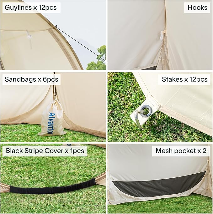 LEEDOR Pop Up Screen House Tent UPF 50+ and Windproof Dome Outdoor Canopy Tent with Roll Up Zipped Door Privacy Gazebo Compact and Lightweight for Party Camping Fishing Picnic Grey