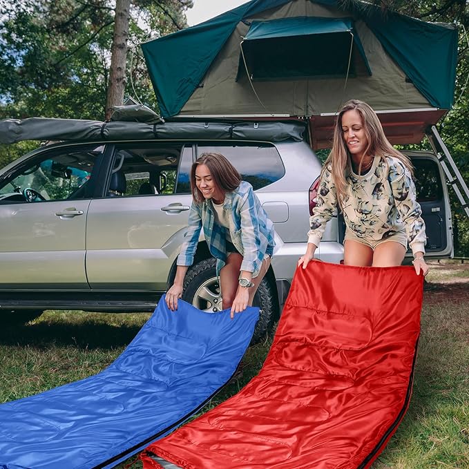 Tudomro Camping Sleeping Bag for Adults Lightweight Packable Waterproof Camping Gear Equipment to Keep Warm for Outdoor Backpacking Hiking Travel