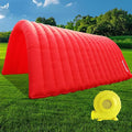 Inflatable Tunnel Sports Tunnel Entrance with Blower Football Tunnel Tent Entryway for Business Advertise Party Exhibition Promotion StreetShopSupermarketSchool