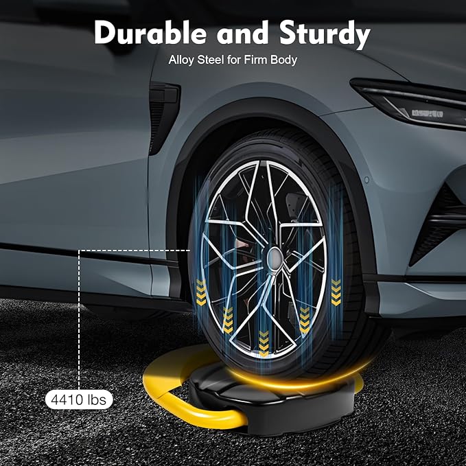 Remote Parking Lock Automatic Parking Space Lock 65.6FT Private Car Parking Latch Auto Space Stall Barrier- Car Park Driveway Guard Saver Automatic Barrier(Battery Not Included)