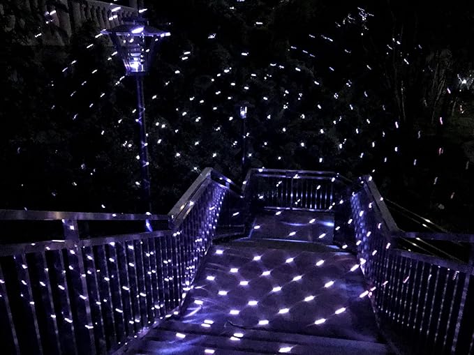LedMAll Bluetooth Motion Full Spectrum 7 Color White Star Effects Laser Christmas Decorative Lights Remote Control
