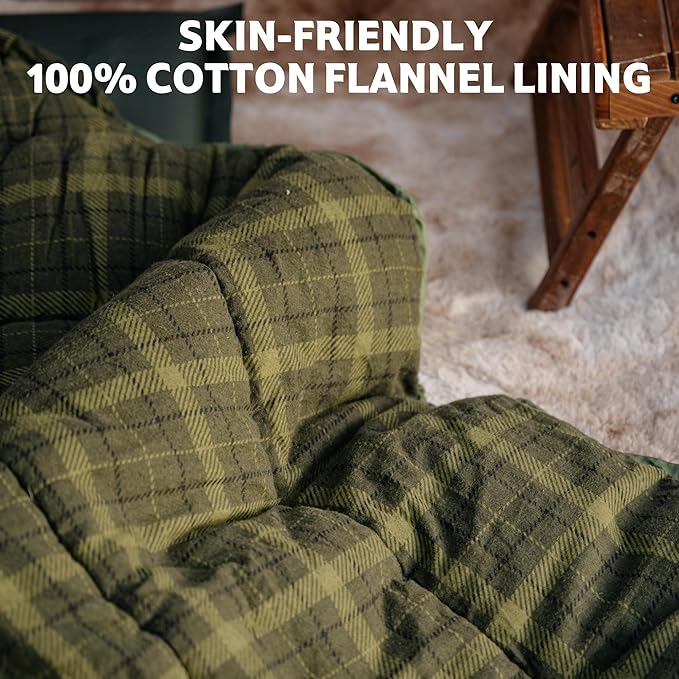 Naturehike Flannel Big and Tall Sleeping Bag for Adults Cold Weather Sleeping Bag for All Seasons XXL Sleeping Bags for Camping Hiking Hunting Compression Sack Included