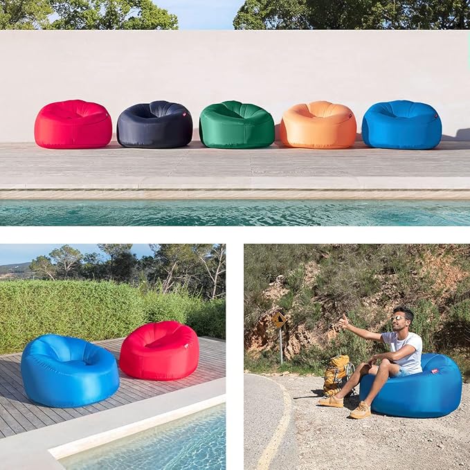Fatboy Lamzac O Inflatable Chair Dark Blue