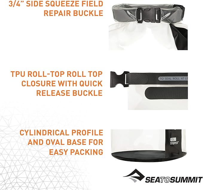 Sea to Summit Clear Stopper Dry Bag 8 Liter