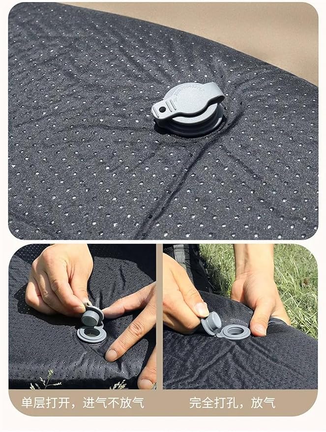 Car Inflatable Mattress Camping Inflatable Mattress Car Travel Bed Outdoor Inflatable Mattress Cold-Resistant Breathable Mattress (Pig)