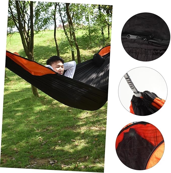 POPETPOP 1pc Portable Multi-Function Suspended Tent Hammock for Outdoor Camping Uv and Netting Lightweight and Easy to Carry