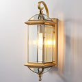 20'' H Brass Porch Light Copper Outdoor Light Fixture Oil Rubbed Finish Exterior Light Fixtures Large Outdoor Wall Lantern for PatioGarageFront Porch 1 Pack