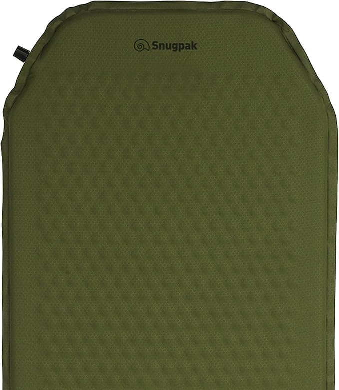 Snugpak Basecamp Ops Self Inflating Maxi Mat with Non-Slip Bottom Olive