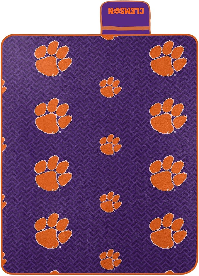 Northwest NCAA 50X60 Picnic Blanket TREADFAST - Clemson