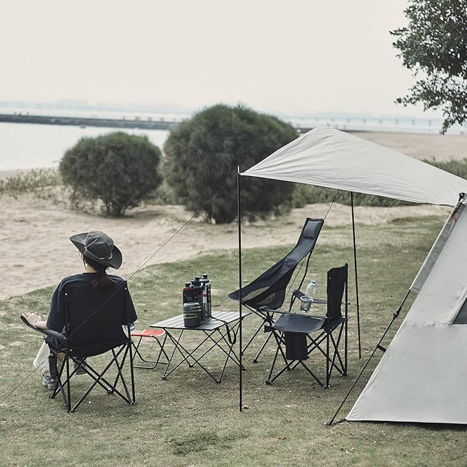 Damei century Folding Camping Chairs- Lightweight Portable Chair for Beach Lawn Outdoor Sports