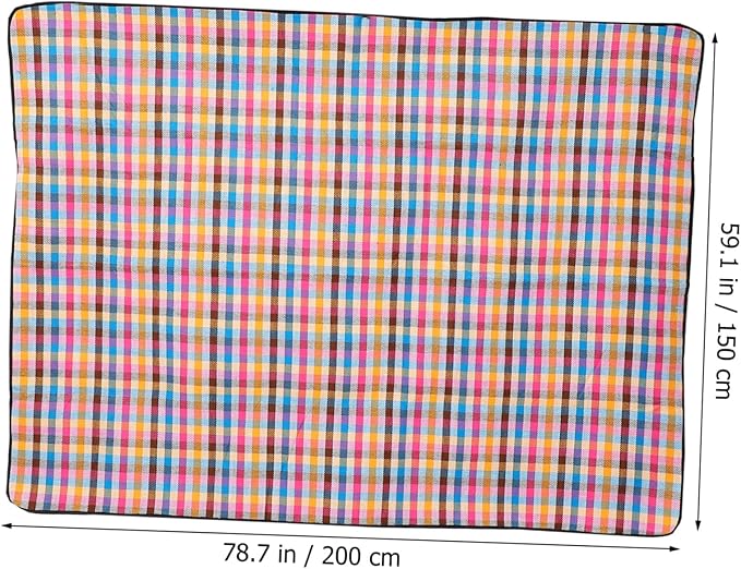 Thick Waterproof Camping Mat Large Picnic Rug Design for Outdoor Activities for Family Picnics Camping and Beach Use