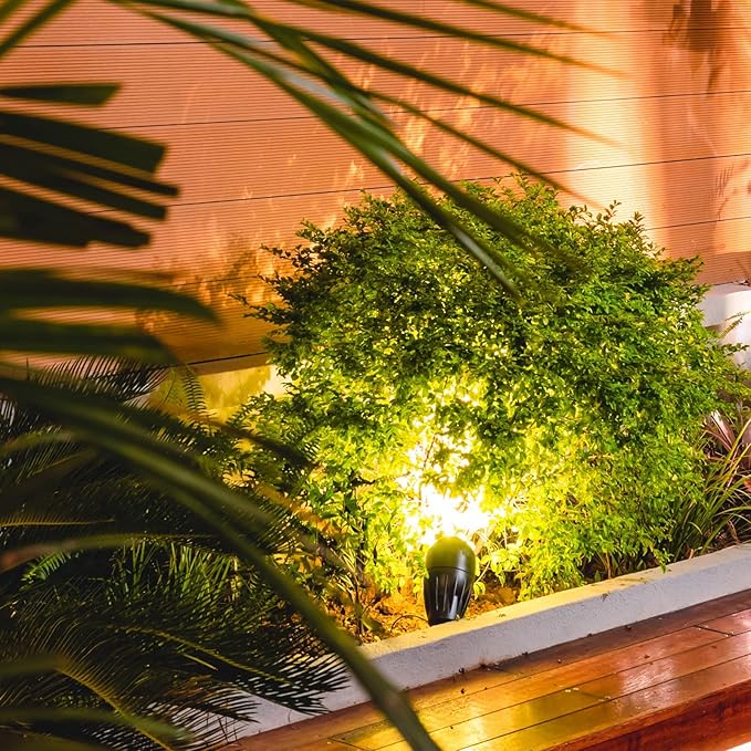 Malibu 11 Watt Floodlight Landscape Lighting Outdoor Spotlight Waterproof Lighting for Driveway Yard Lawn Flood Garden Outdoor Lighting 8401-2650-01