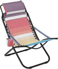 Folding Camping Chair with Head Support Stable Portable Compact Beach Chair Lawn Chairs Folding for Outdoor Camp Travel Picnic Festival Hiking Backpacking