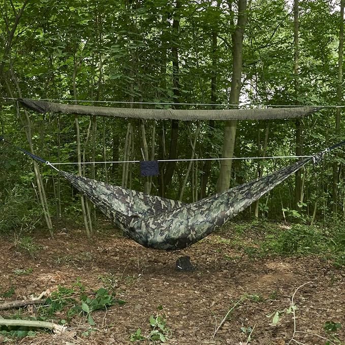 Onewind Premium Hammock Tarp Sleeve 12ft Camping Tent Rain Fly Snakeskin for Tarp Easy Storage and Display Hiking and Backpacking Lightweight and Durable Water Resistant OD Green