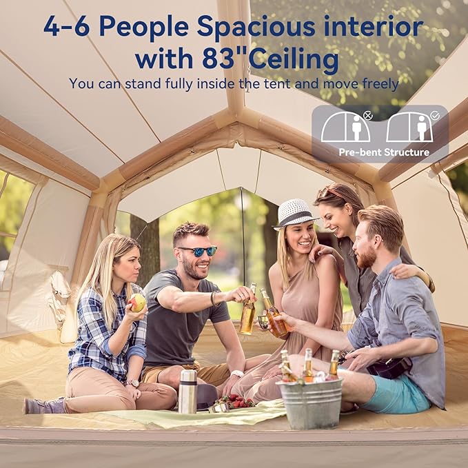 Inflatable Camping Tent for Family