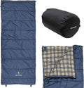 Browning Voyager 20° Rectangular Sleeping Bag – Cold Weather Camping Sleeping Bag with TechLoft Silver Insulation Water-Resistant Shell &amp Stuff Sack for Camping RV &amp Outdoor Travel