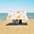 Little Yellow Duck Camping Sun Shelter Beach Tent Portable Beach Sun Shade Outdoor Canopy for Camping Trips Fishing Picnic