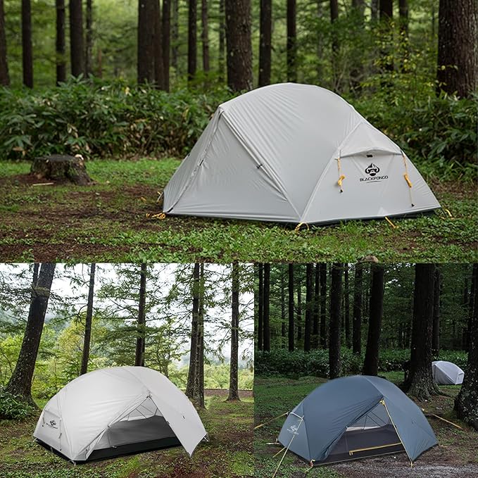 Neptune 2 Person Backpacking Tent - Ultralight Freestanding Tent with 4000mm Waterproof Dual Vestibules &amp No-See-Um Mesh - 60 Second Setup for Hiking/Camping